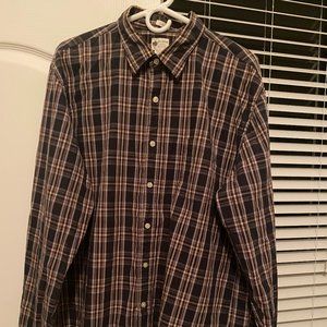 Mens XL J Crew Casual Long Sleeve Buttonup